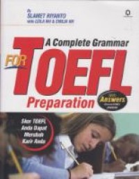 Image of A Complete Grammar for TOEFL Preparation
