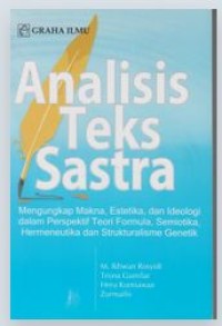 Image of Analisis Teks Sastra