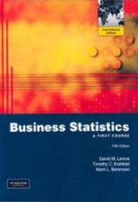 Image of Business Statistics : A First Course