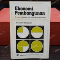 Image of ekonomi pembangunan