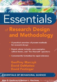 Image of Essentials of Research Design and Methodology