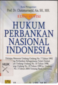 Image of Hukum Perbankan Nasional Indonesia