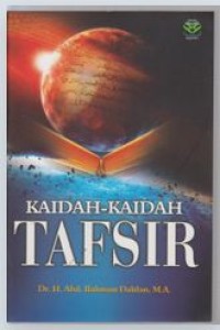 Image of Kaidah-Kaidah Tafsir