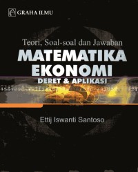 Image of Matematika Ekonomi Deret & Aplikasi