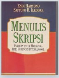 Image of Menulis Skripsi