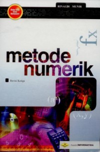 Image of Metode Numerik
