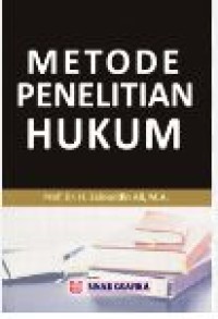 Image of Metode Penelitian Hukum