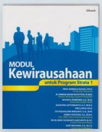 Image of Modul Kewirausahaan Untuk Program Strata 1