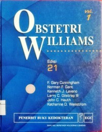 Image of Obstetri Williams Edisi 21 Volume 1