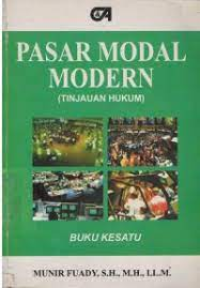 Image of Pasar Modal Modern (Tinjauan Hukum)