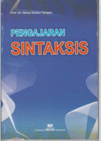 Image of Pengajaran Sintaksis