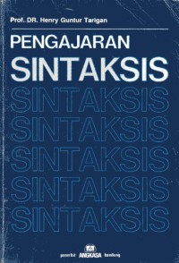 Image of Pengajaran Sintaksis