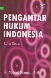Image of pengantar hukum indonesia