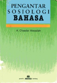 Image of Pengantar Sosiologi Bahasa