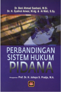 Image of Perbandingan Sistem Hukum Pidana