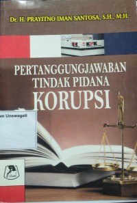 Image of pertanggungjawaban tindak pidana korupsi