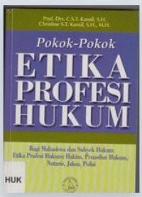 Image of Pokok-Pokok Etika Profesi Hukum