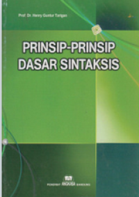 Image of Prinsip-prinsip Dasar Sintaksis
