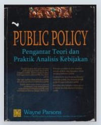 Image of Public policy: Pengantar Teori dan Praktik Analisis Kebijakan