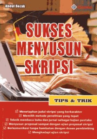 Image of Sukses Menyusun Skripsi